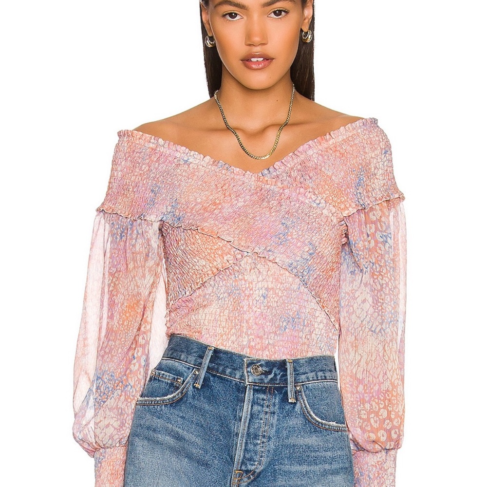 Steve Madden Orange You Dreamy Top